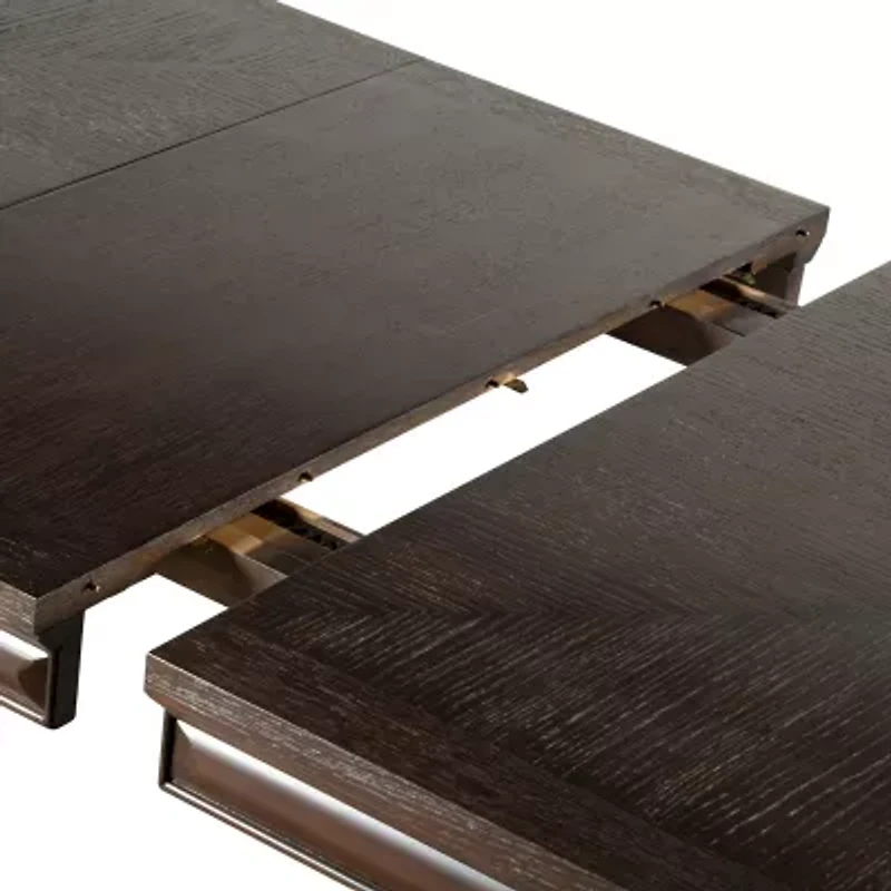 Hinwitz Rectangular Wood-Top Dining Table