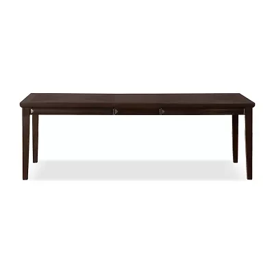 Hinwitz Rectangular Wood-Top Dining Table