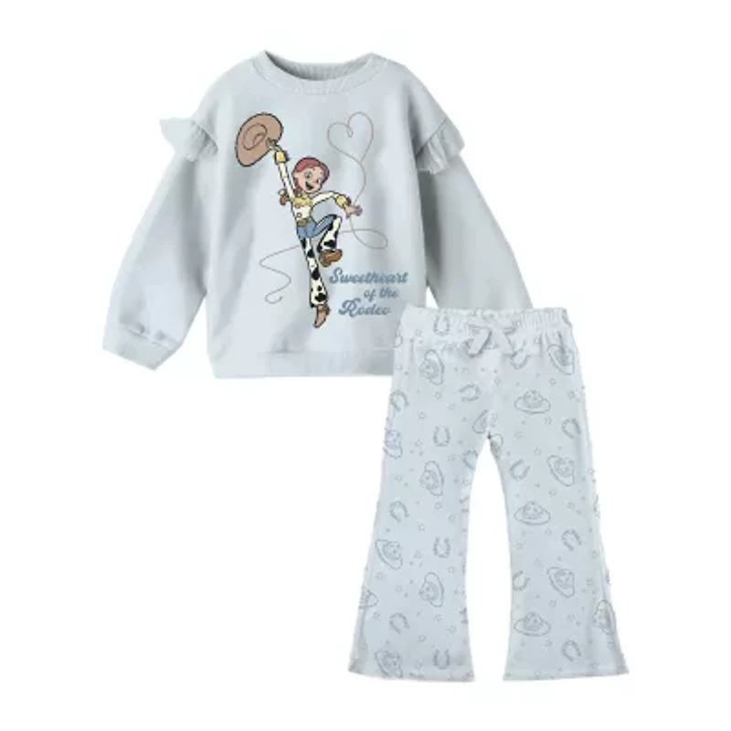Disney Collection Little & Big Kid Girls Jessie 2-pc. Pant Set