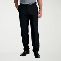 Haggar Smart Wash With Repreve Mens Stretch Fabric Classic Fit Flat Front Suit Pant