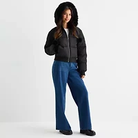 Forever 21 Womens Juniors Heavyweight Puffer Jacket