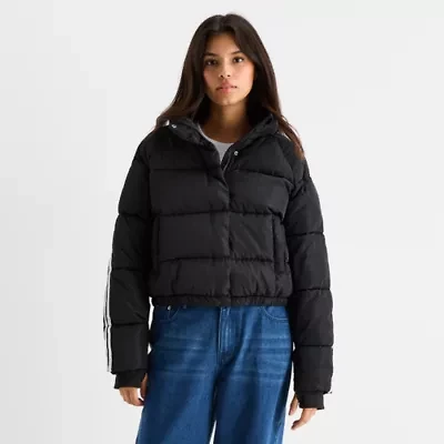 Forever 21 Womens Juniors Heavyweight Puffer Jacket