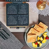 Disney Collection Beauty and the Beast Waffle Maker