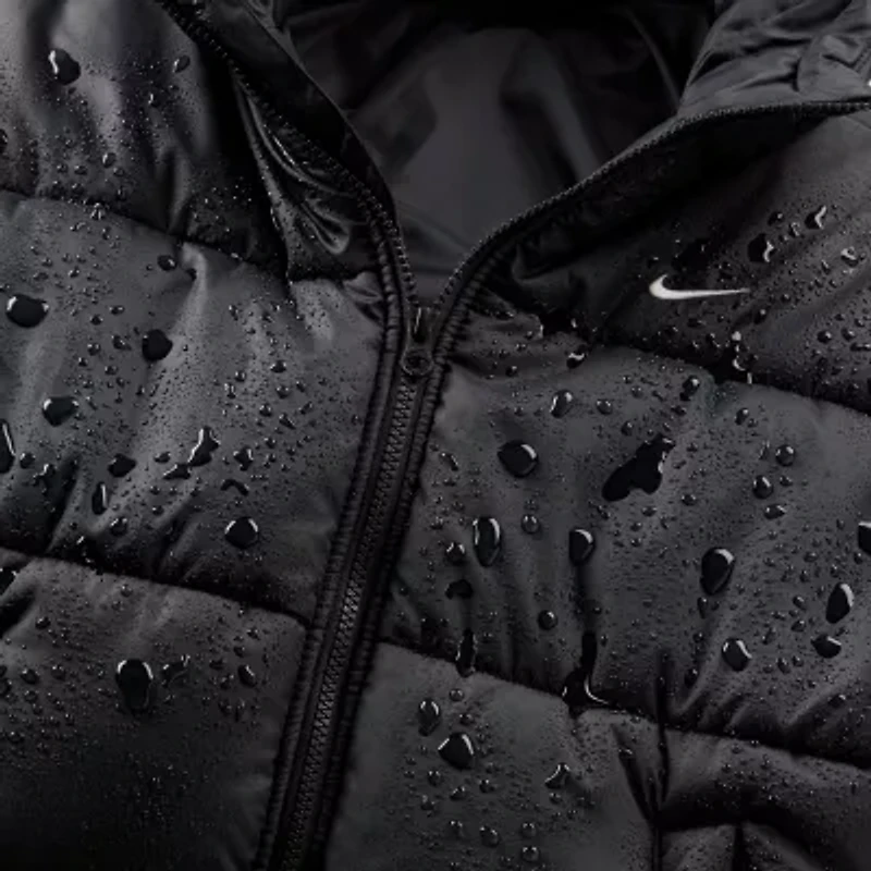 Nike Womens Hooded Water Resistant Heavyweight Puffer Jacket