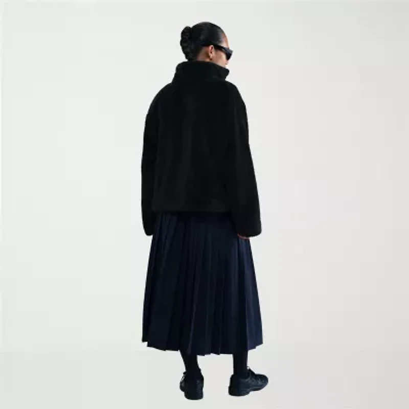 Nike Womens Fleece Lined Midweight Jacket