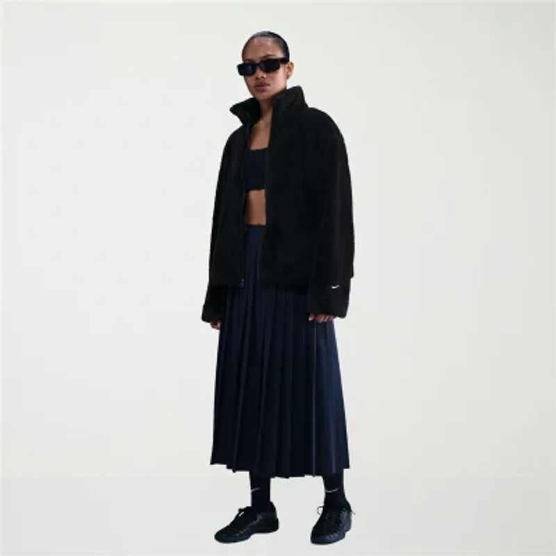 Nike Womens Fleece Lined Midweight Jacket