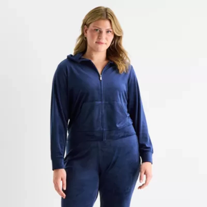 Juicy By Couture Womens Juniors Lightweight Track Jacket