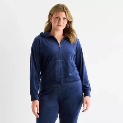 Juicy By Couture Womens Juniors Lightweight Track Jacket