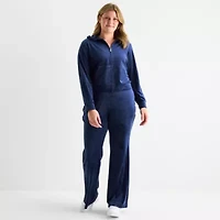 Juicy By Couture Womens Juniors Lightweight Track Jacket