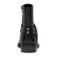 Frye and Co. Womens Conley Stacked Heel Booties
