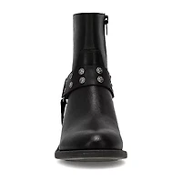 Frye and Co. Womens Conley Stacked Heel Booties