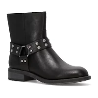 Frye and Co. Womens Conley Stacked Heel Booties