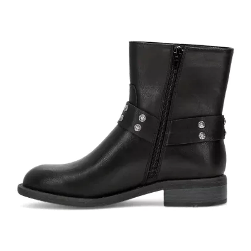 Frye and Co. Womens Conley Stacked Heel Booties