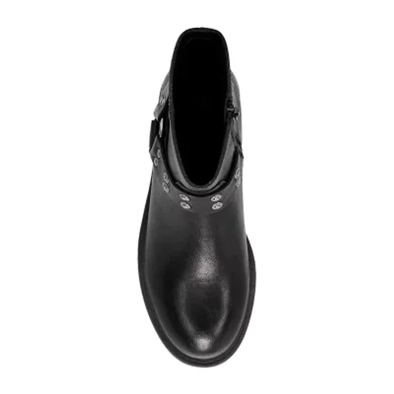Frye and Co. Womens Conley Stacked Heel Booties