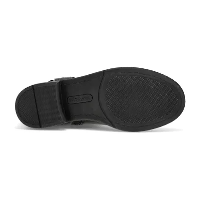 Frye and Co. Womens Conley Stacked Heel Booties