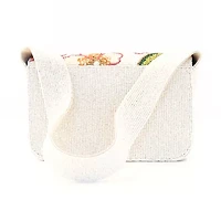SOL and MER Beaded Baguette Shoulder Bag