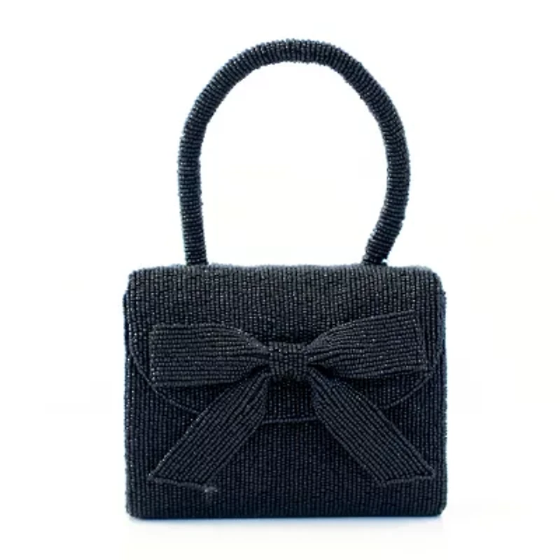 SOL and MER Bow Evening Bag