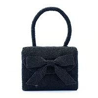 SOL and MER Bow Evening Bag