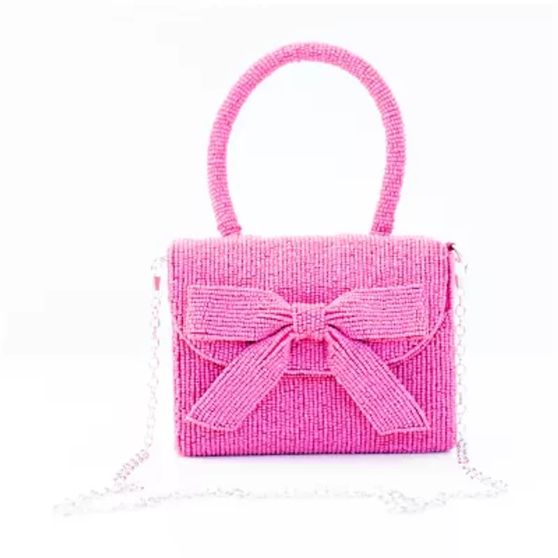 SOL and MER Bow Evening Bag