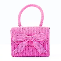 SOL and MER Bow Evening Bag