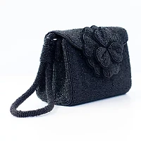 SOL and MER Beaded Womens Wallet