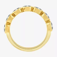 (F / Vs2) Womens 2.5MM 1 CT. T.W. Lab Grown White Diamond 10K Gold Wedding Band