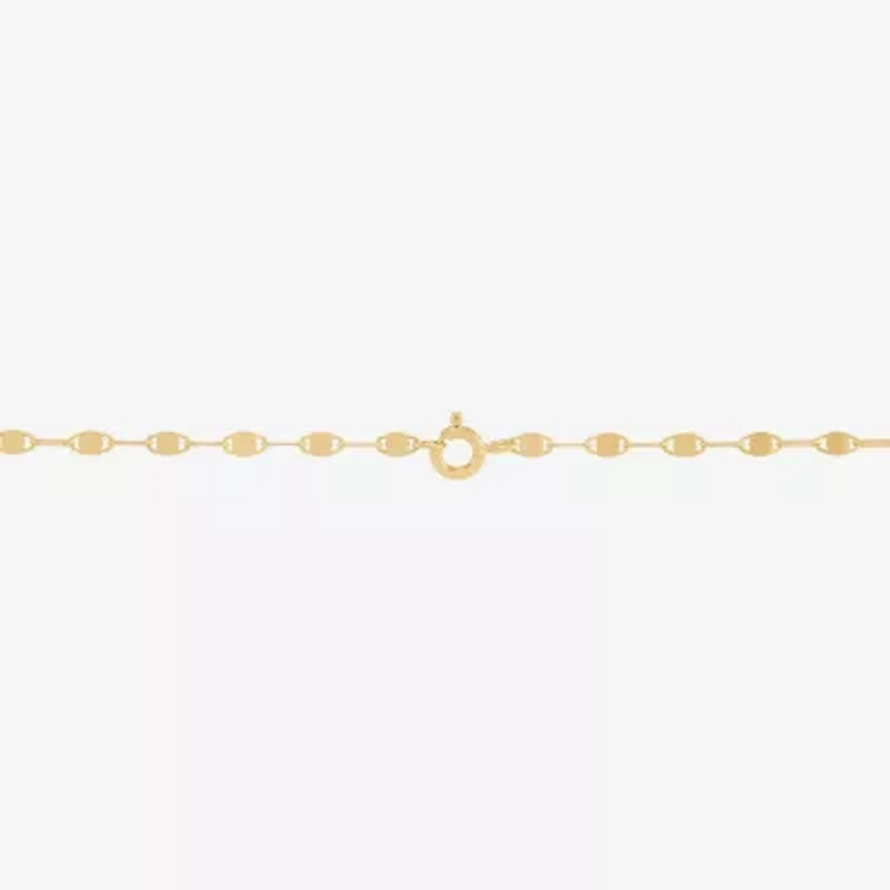 Silver Addiction Womens Lab Created White Cubic Zirconia 14K Gold Over Silver 18 Inch Pendant Necklace