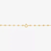 Silver Addiction Womens Lab Created White Cubic Zirconia 14K Gold Over Silver 18 Inch Pendant Necklace