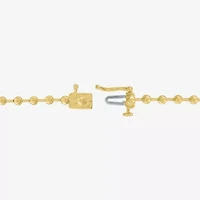 Diamond Addiction G-H / Si2-I1 Womens White Diamond 14K Gold Over Silver 17 Inch Tennis Necklace