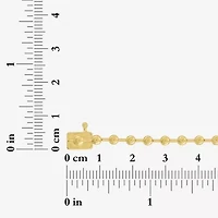 Diamond Addiction G-H / Si2-I1 Womens White Diamond 14K Gold Over Silver 17 Inch Tennis Necklace