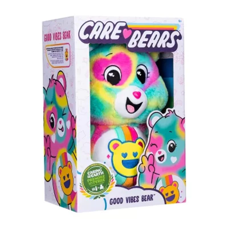 Care Bears Medium Eco-Friendly Good Vibes Bear Plush