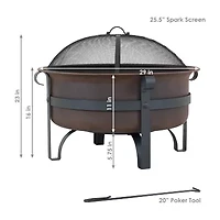 Sunnydaze Collection Fire Pit