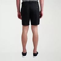 Haggar Cool 18 Pro Mens 7" Mid Rise Stretch Fabric Moisture Wicking Quick Dry Golf Short