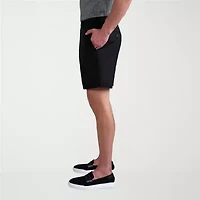 Haggar Cool 18 Pro Mens 7" Mid Rise Stretch Fabric Moisture Wicking Quick Dry Golf Short
