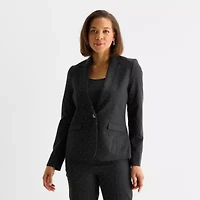 Liz Claiborne Kate Womens Stretch Fabric Classic Fit Blazer