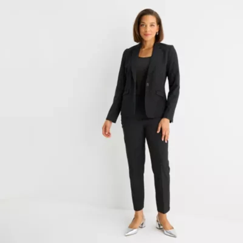 Liz Claiborne Kate Womens Stretch Fabric Classic Fit Blazer
