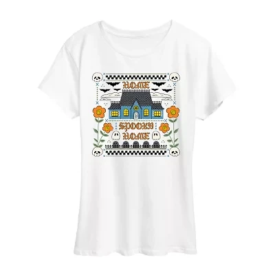 Womens Crew Neck Short Sleeve Vest