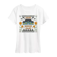 Womens Crew Neck Short Sleeve Vest