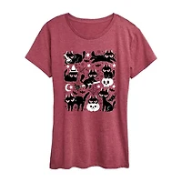 Womens Crew Neck Short Sleeve Vest