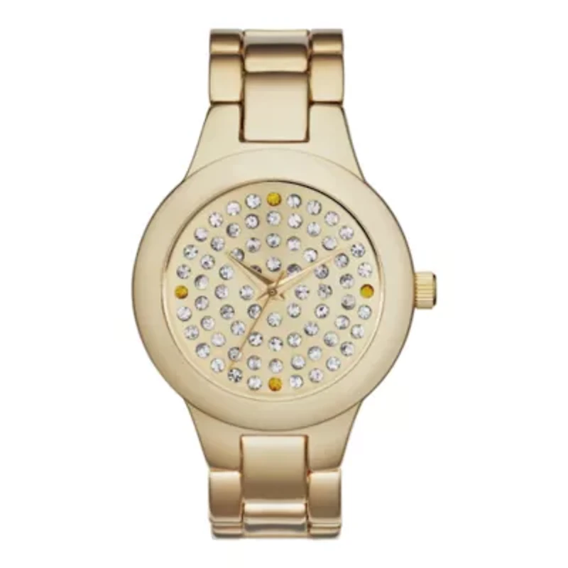 Womens Pave Dial Bracelet Watch