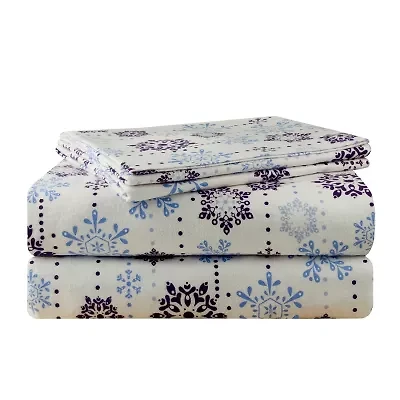 Pointehaven Superior Weight Flannel Sheet Set