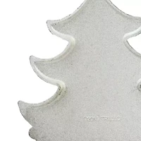 3'' Silver Plated DOTS Candy Logo Christmas Tree Ornament with European Crystals