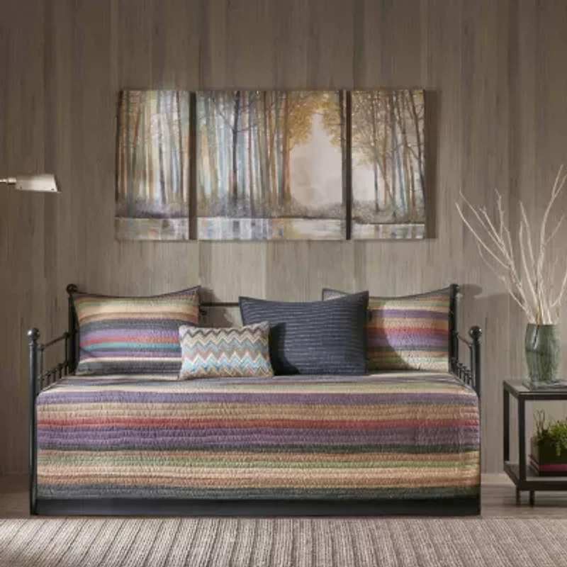 Madison Park Sequoia 6 Piece Reversible Daybed Cover Set