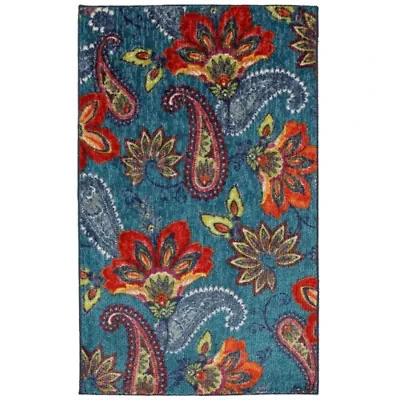 Mohawk Home New Wave Whinston Paisley Printed Indoor Rectangular Accent Rug