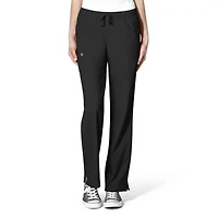 Wink® W123 Drawstring Cargo Womens Petite Moisture Wicking Wrinkle Resistant Quick Dry Scrub Pant