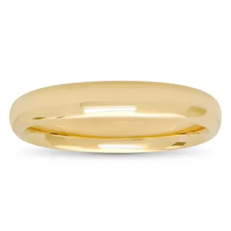 Men's 10K Gold 4mm Wedding Band