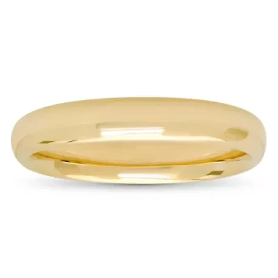Men's 10K Gold 4mm Wedding Band