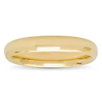 Men's 10K Gold 4mm Wedding Band