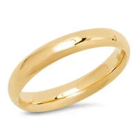 Men's 10K Gold 4mm Wedding Band