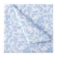 Home Expressions Easy Care Percale Solid and Print Wrinkle Resistant Sheet Set